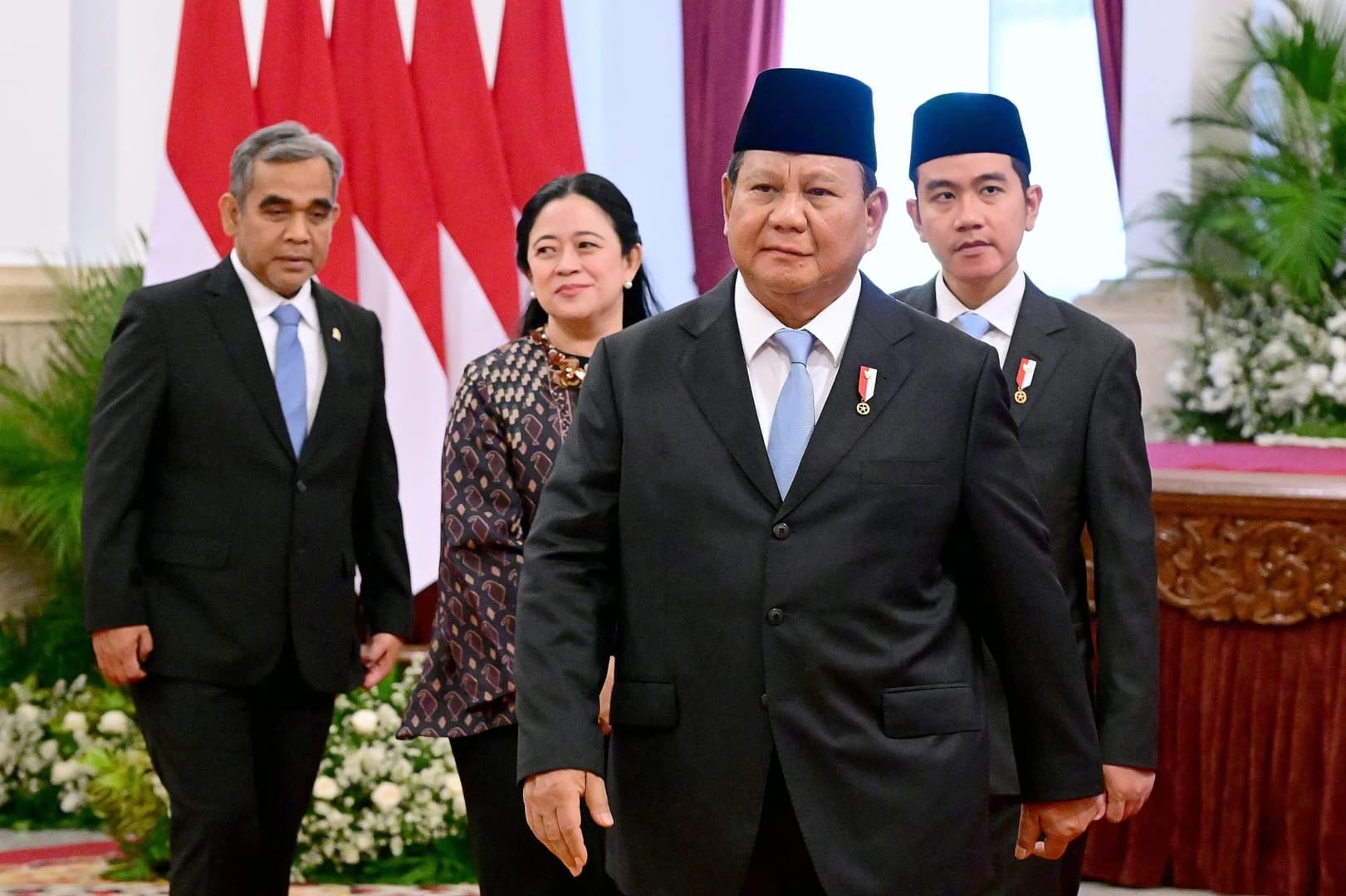 Presiden Prabowo Subianto Lantik Sejumlah Pejabat Negara (Setneg)