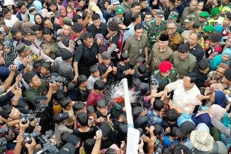 Bantuan Sumber Air Dari Prabowo Subianto Sangat Bermanfaat Dalam Sektor Pertanian