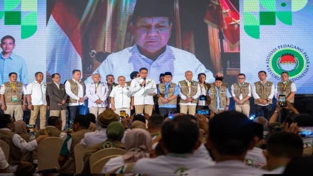 Asosiasi Pedagang Pasar Seluruh Indonesia Mendukung Prabowo Presiden