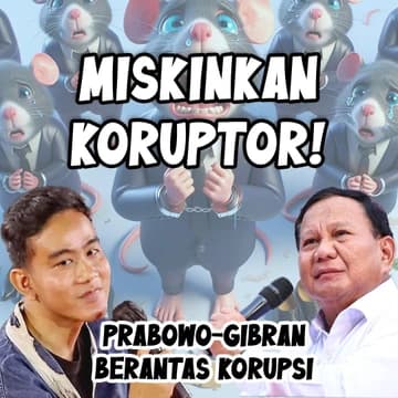 Komitmen Prabowo Subianto Dalam Pemberantasan Korupsi