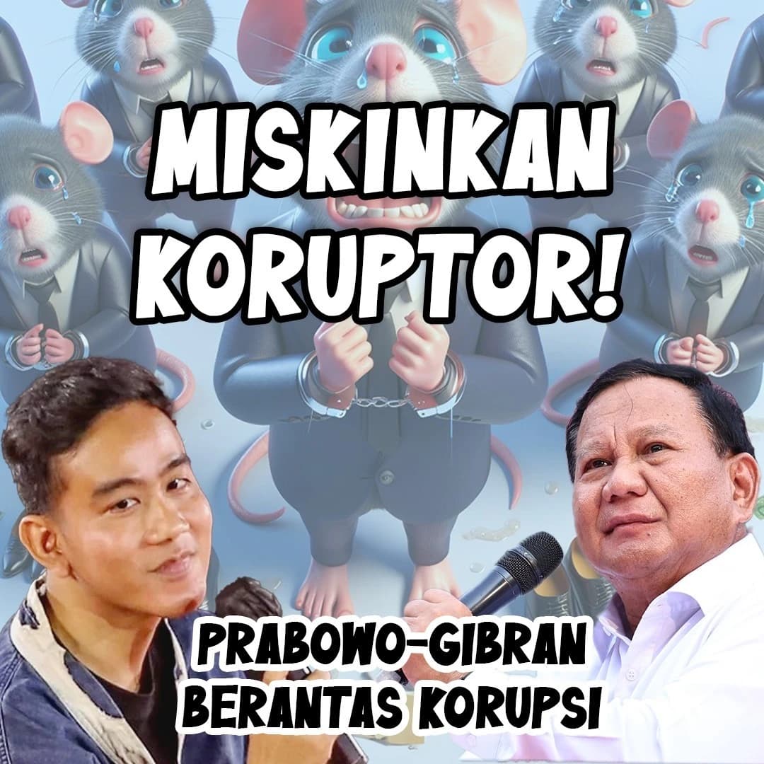 Komitmen Prabowo Subianto Dalam Pemberantasan Korupsi