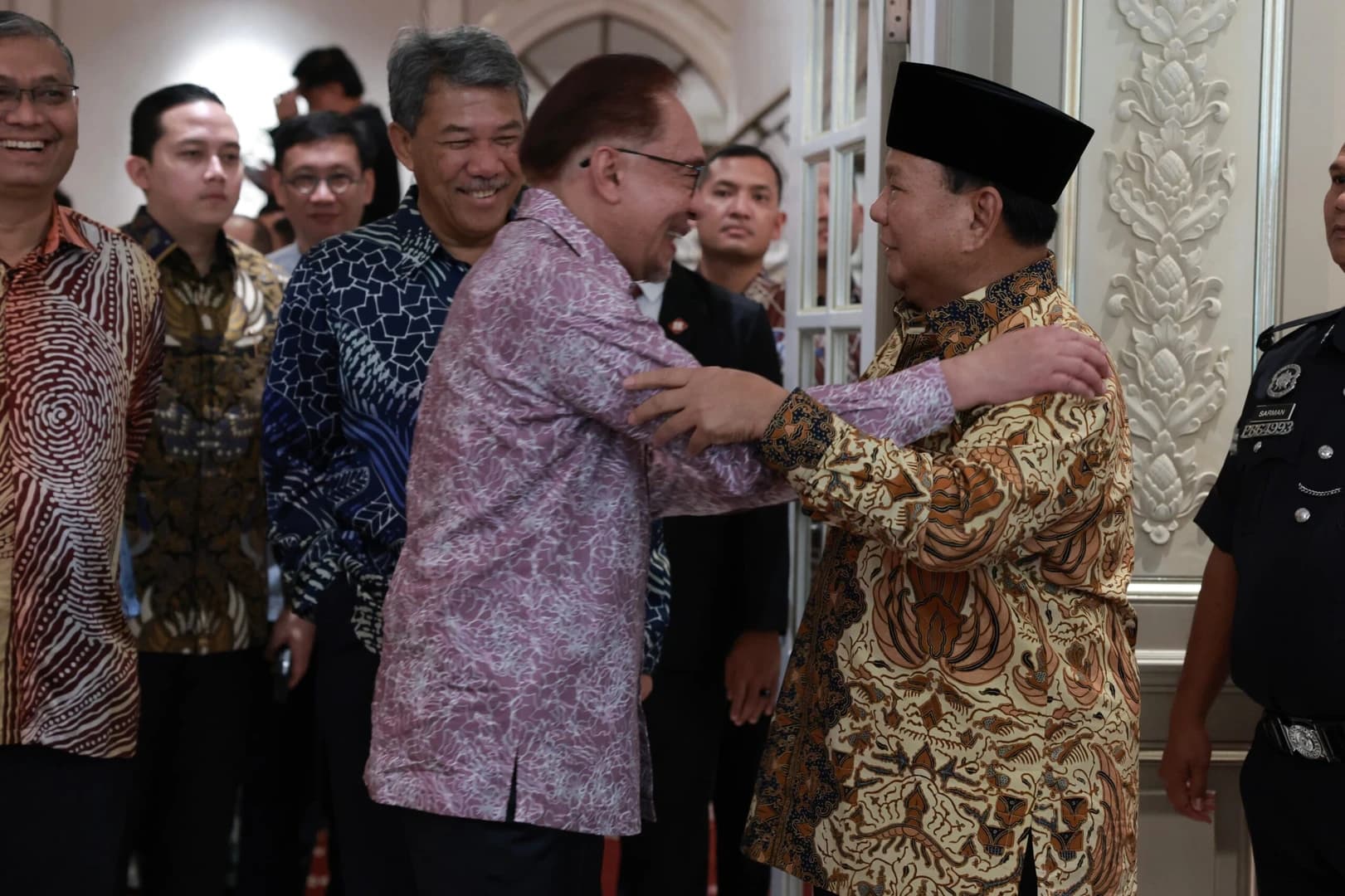Diskusi Pertahanan Prabowo dan PM Malaysia