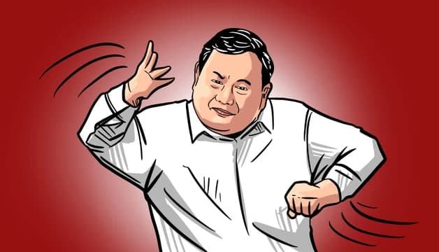 Prabowo Subianto Sambut Pilpres 2024 Dengan Riang Gembira