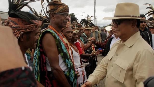 Strategi Prabowo Subianto Untuk Membereskan Konflik di Papua