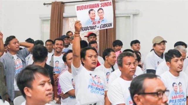 Budayawan Sunda Deklarasi Dukung Prabowo Subianto Presiden