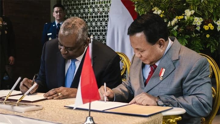 Menhan Prabowo Subianto Melakukan Kerja Sama Dengan Menhan AS