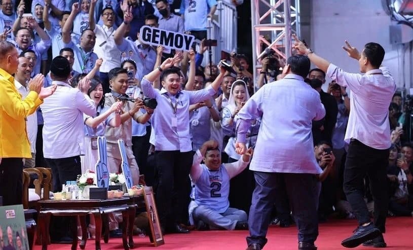 Arti Kata Gemoy yang Tersemat Untuk Prabowo Subianto Dari Para Pendukungnya