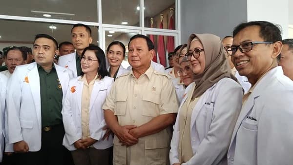 Prabowo Resmikan RS Salak Tingkat III dr Sadjiman Bogor