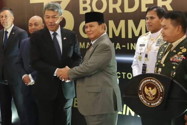 Prabowo Menjalin Kerjasama Pertahanan Negara dengan Malaysia
