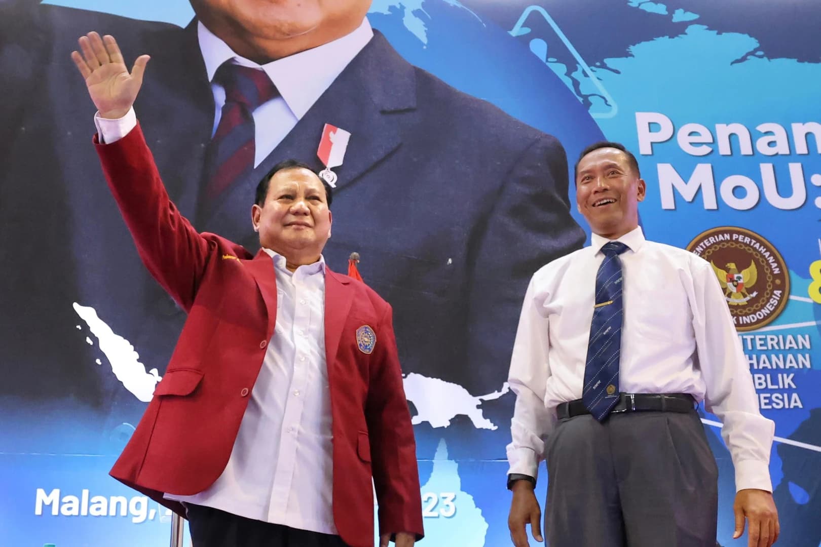 Prabowo Ngajar Kuliah Umum dan Teken MOU Dengan Universitas Muhammadiyah Malang