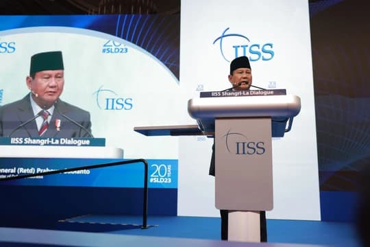 Gagah dan Berwibawa Prabowo Sebagai Delegasi Indonesia di Forum Internasional