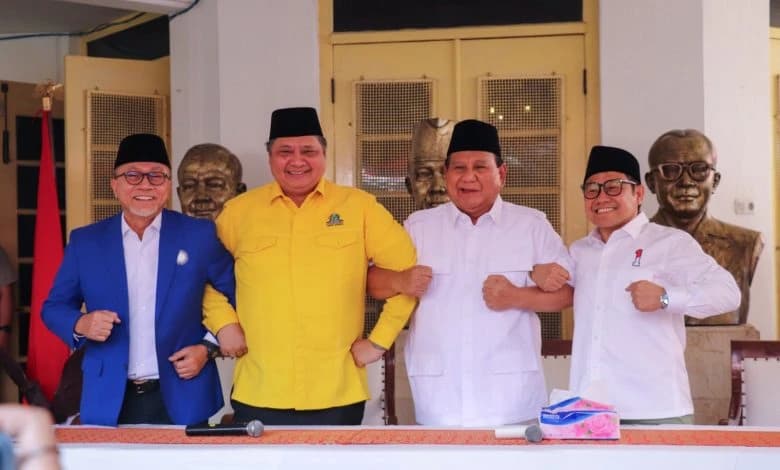 Ubah Nama Koalisi, Prabowo Umumkan Koalisi Indonesia Maju
