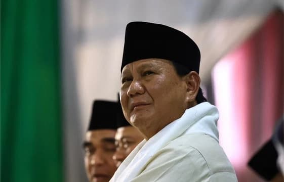 Prabowo Subianto Top of Mind RI 1 Berikutnya