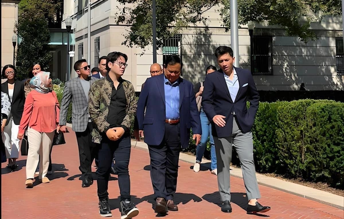 Prabowo Subianto Bersua Dengan Mahasiswa Indonesia di Columbia University