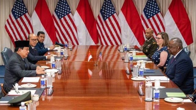 Prabowo Apresiasi Menhan AS, Beri Pendidikan Untuk Taruna TNI