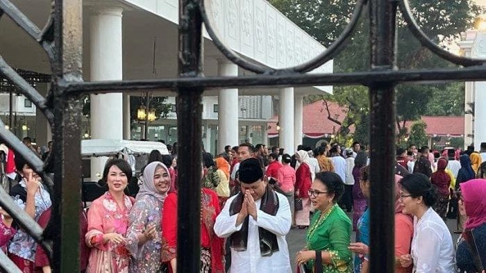 Prabowo Apresiasi Untuk Acara Istana Berkebaya