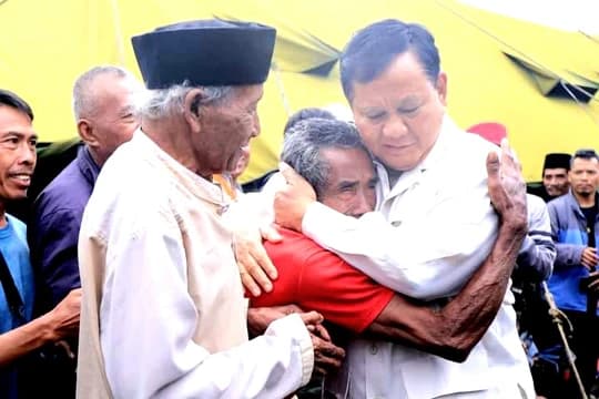 Sosok Humanis Prabowo, Capres Paling Populer di Kalangan Anak Muda