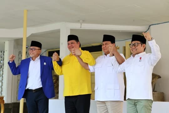 Golkar dan PAN Resmi Mendukung Prabowo Subianto Sebagai Capres 2024