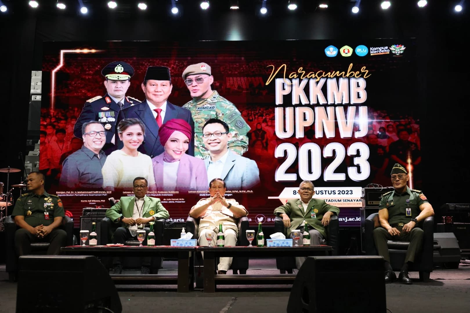 Prabowo Ajak Mahasiswa Untuk Kerja Keras Membangun dan Memajukan Bangsa