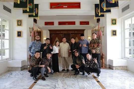Prabowo Subianto Sosok Idola Para Kawula Muda