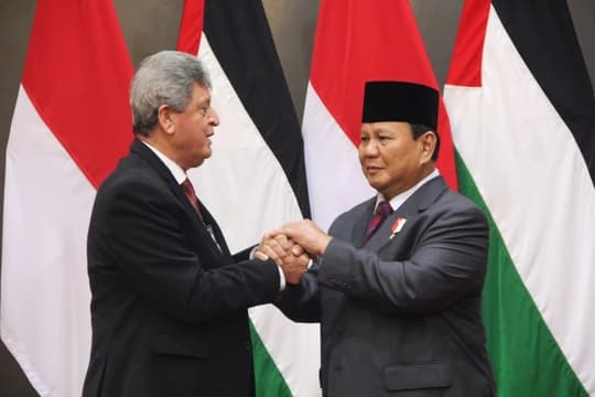 Dukung Kemerdekaan Palestina, Prabowo Berikan Beasiswa Untuk Pemuda Palestina