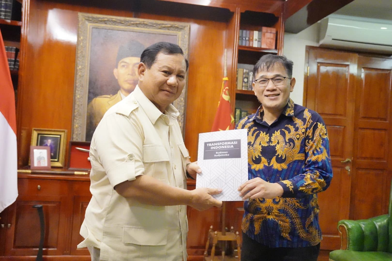 Silaturahmi Ke Kertanegara, Budiman Sudjatmiko Dukung Prabowo Presiden?