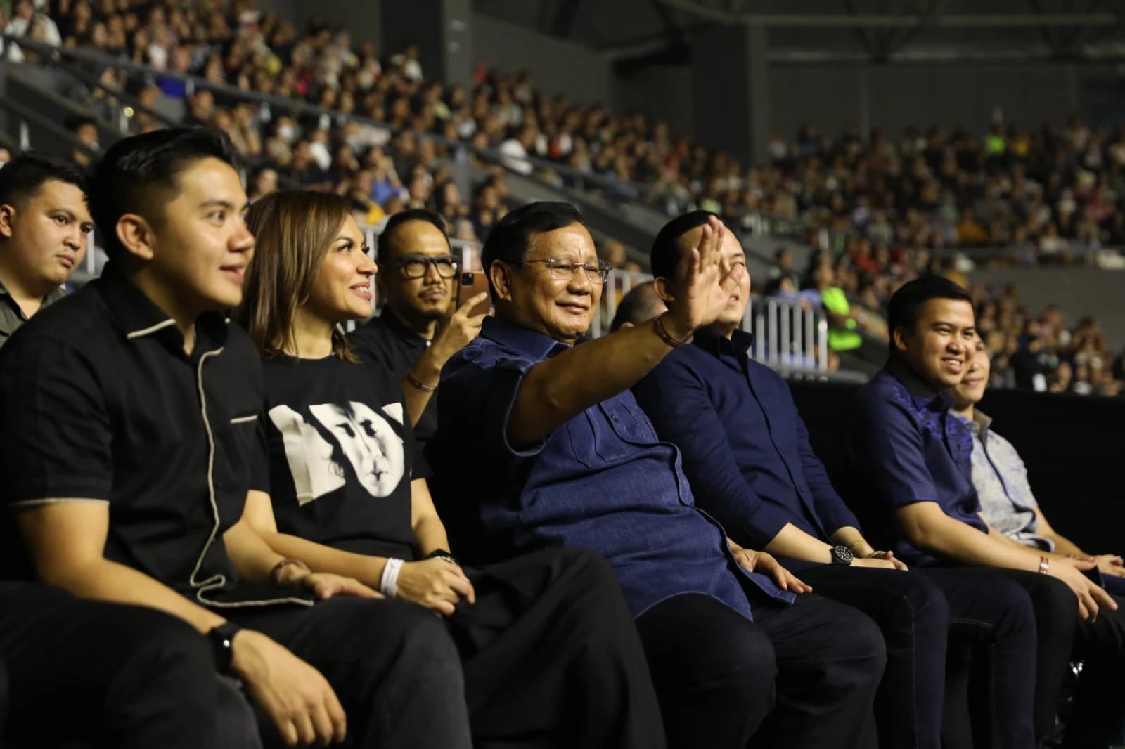Najwa Shihab Terciduk Nonton Konser Bareng Prabowo Subianto!