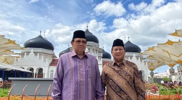 SBY Turun Gunung Bersama Prabowo ke Tokoh Masyarakat Aceh