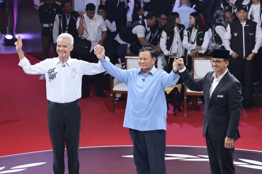 Dampak Elektabilitas Prabowo Pasca Debat Pertama