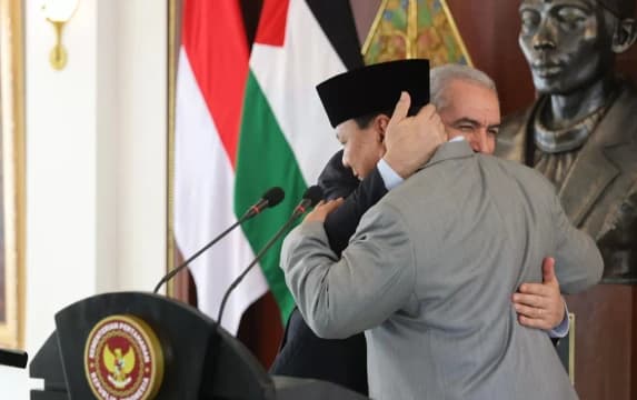Penegasan Prabowo Soal Sikap Indonesia Mengenai Konflik Palestina-Israel