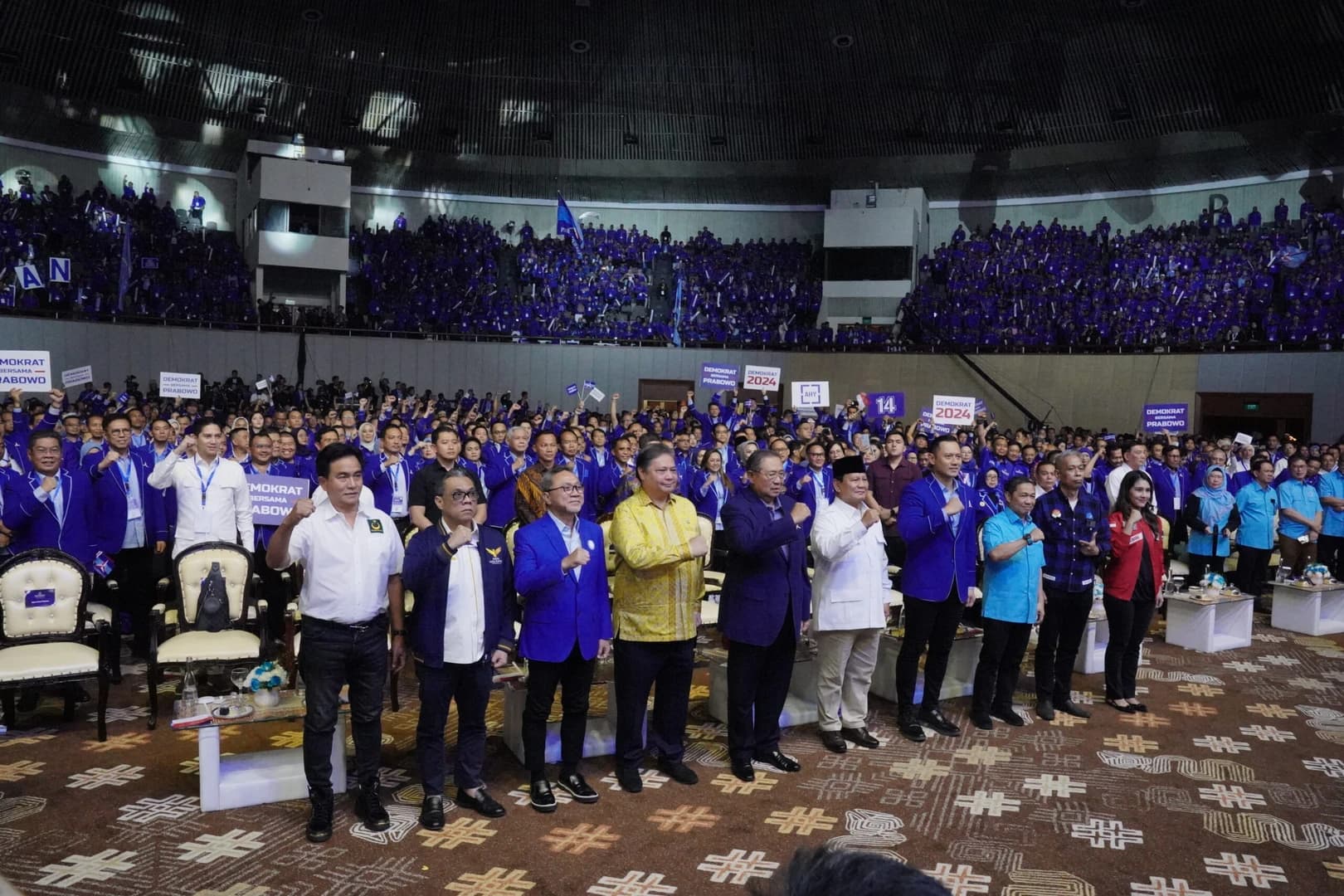 Cerita Prabowo Dibalik Nama Koalisi Indonesia Maju