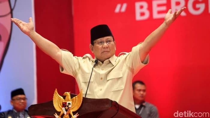 Prabowo Subianto (Lamhot Aritonang/detikcom)