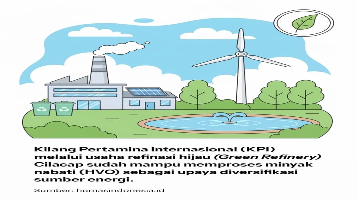 Pertamina Wujudkan Energi Bersih Lewat Green Refinery Cilacap