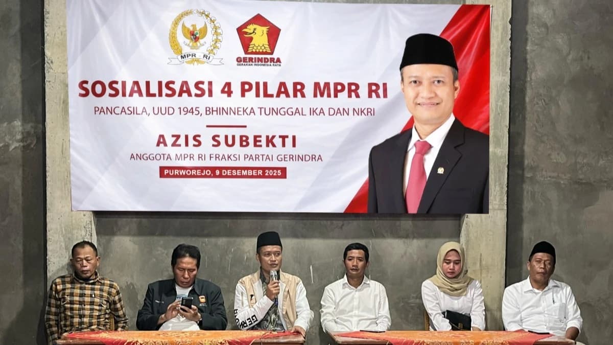 Azis Subekti Dalam Sosialisasi 4 Pilar MPR RI di Purworejo