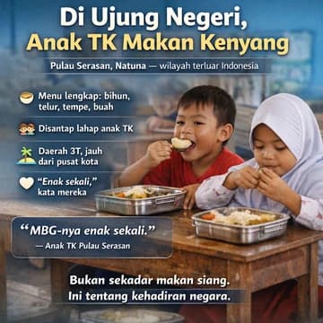 MBG pulau sarasan natuna