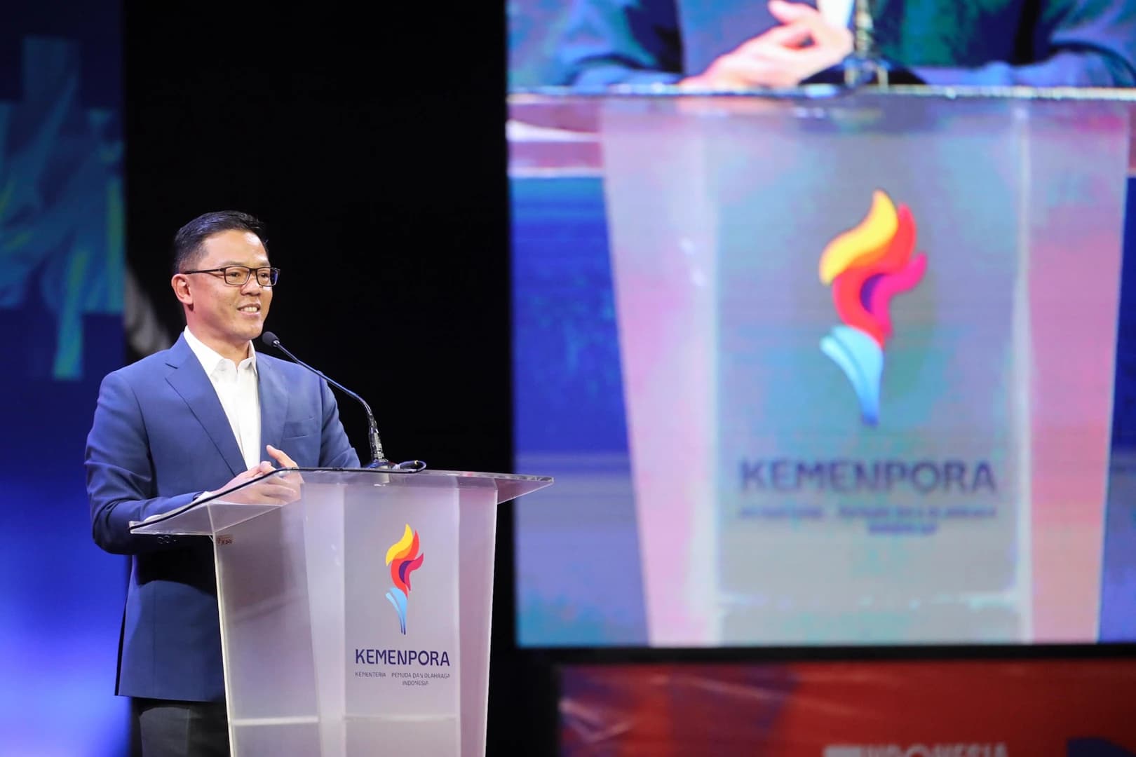 Menko PMK Sugiono mengajak generasi muda Indonesia berani mengambil peran, berkarya, dan menciptakan perubahan nyata. Sebab, masa depan Indonesia tidak cukup hanya dibicarakan, tetapi harus diperjuangkan bersama.