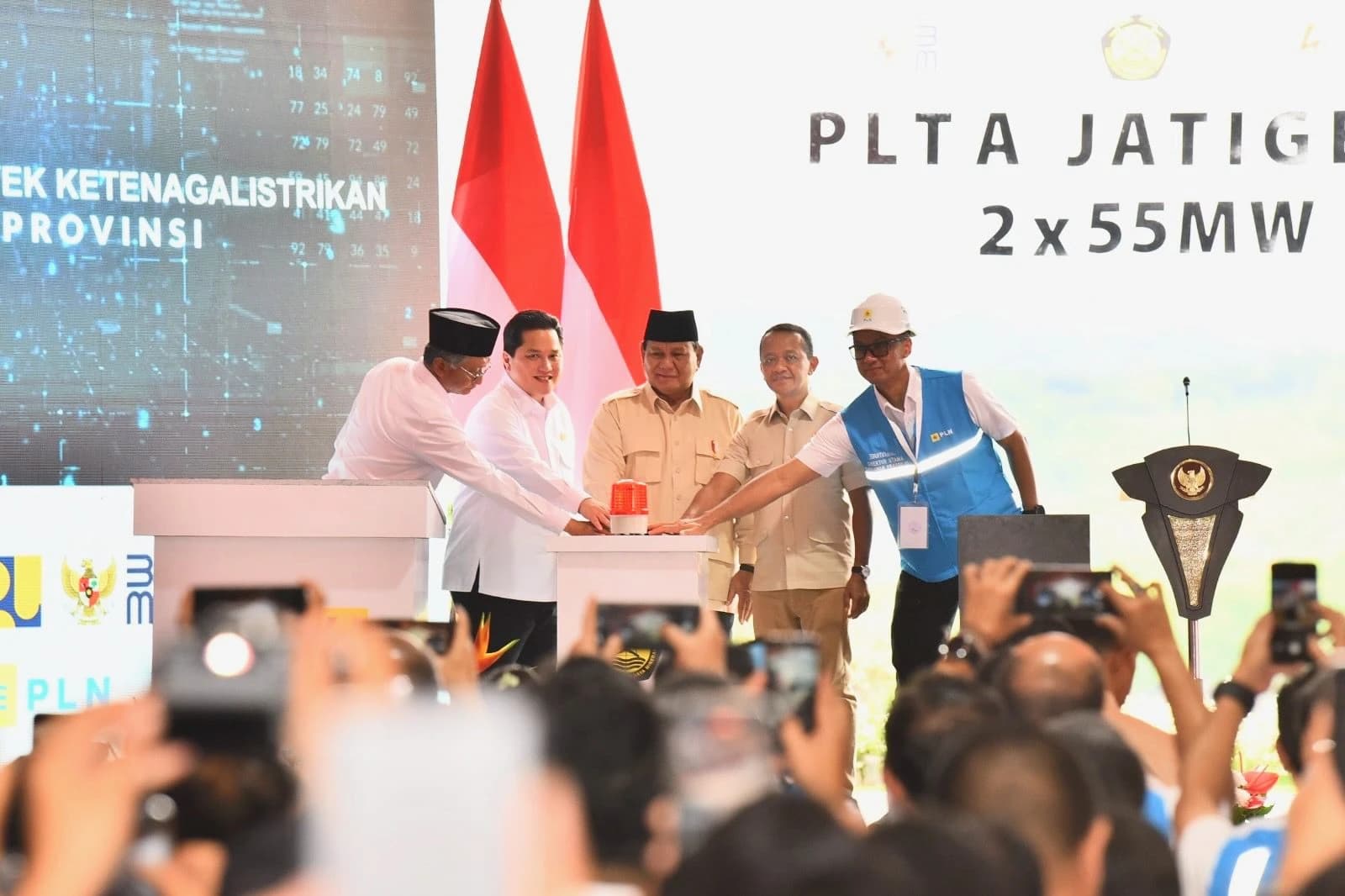 Gebrakan 3 Bulan Kerja: Prabowo Resmikan 37 Proyek Ketenagalistrikan Nasional untuk Kejar Pertumbuhan Ekonomi 8 Persen serta Kemandirian Energi