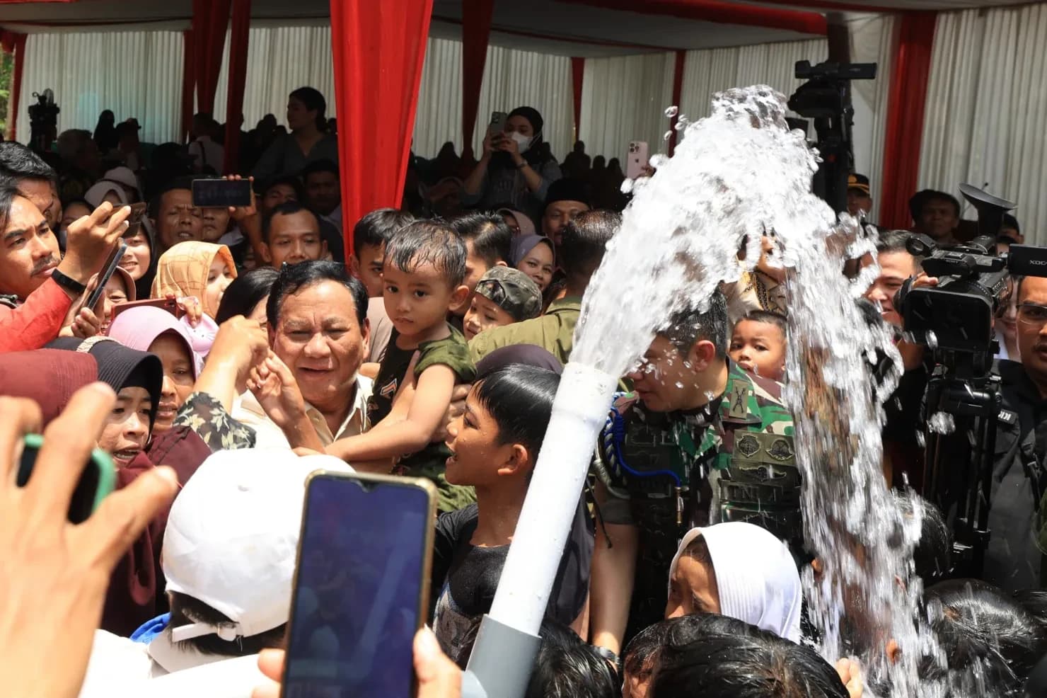 Program Air Bersih Prabowo Subianto Ada 101 Titik pada Tahun 2023