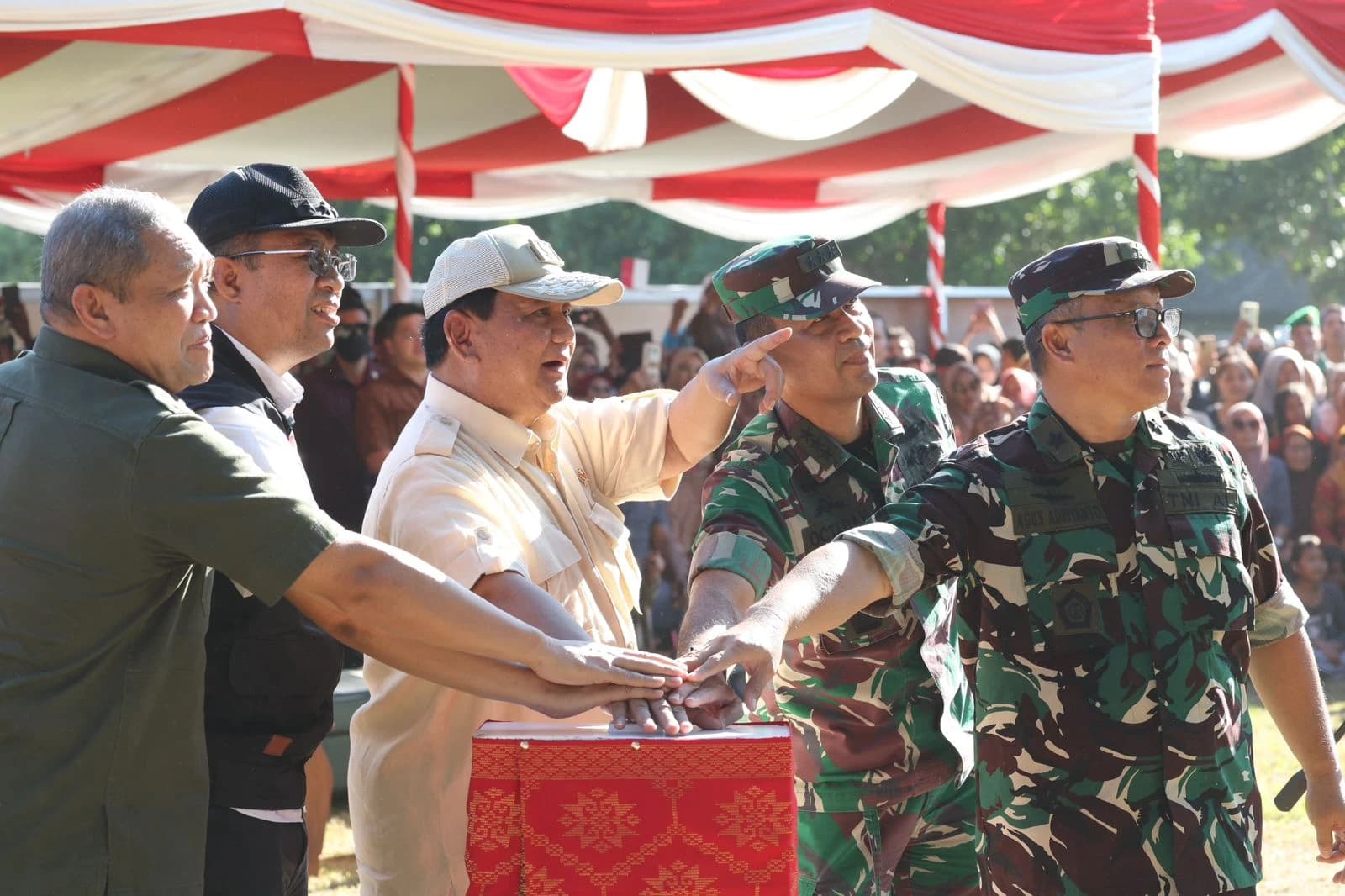 Prabowo Subianto Targetkan 200 Titik Sumber Air di Indonesia