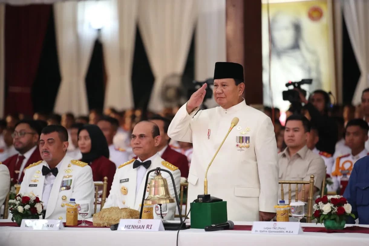Apresiasi Prabowo atas Prestasi Kemenhan Temukan 132 Titik Bantuan Air