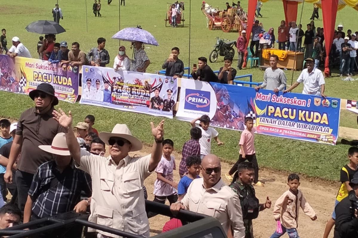 Hobi Berkuda Prabowo Kembangkan Bakat Joki dari Daerah