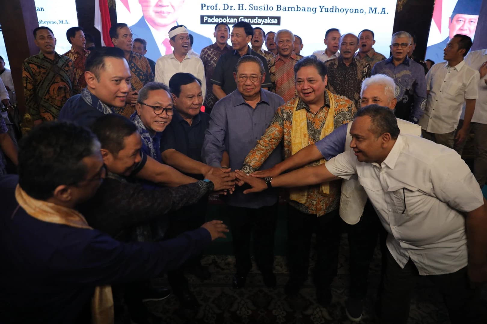 Peta Kekuatan Koalisi Indonesia Maju