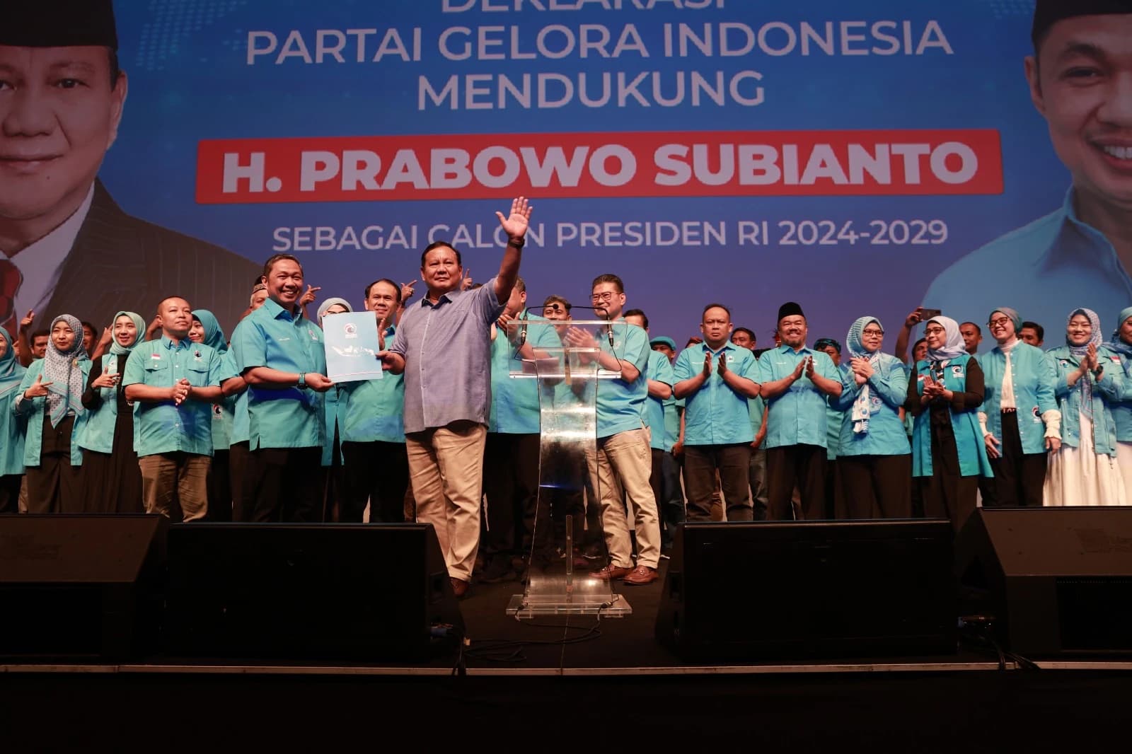 Keuntungan Partai Gelora Menangkan Prabowo Subianto