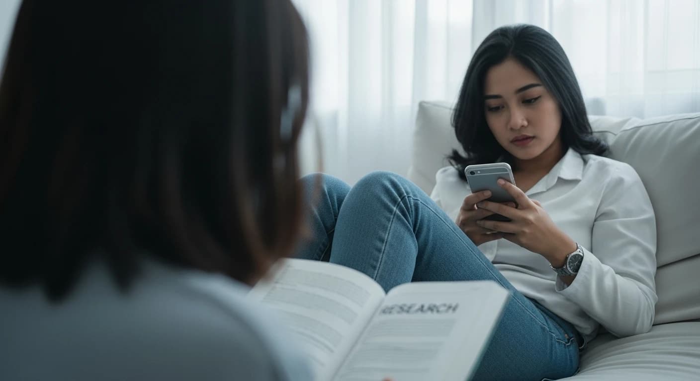 ilustrasi wanita sedang membaca buku (AI Generated/kabarmerpati.id)