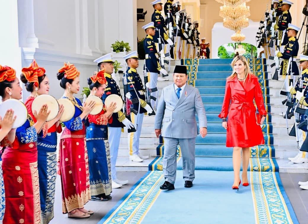 Presiden Republik Indonesia Prabowo Subianto menggelar pertemuan bilateral dengan Ratu Máxima dari Belanda yang berperan sebagai United Nations Secretary-General’s Special Advocate (UNSGSA) for Financial Health pada Kamis, 27 November 2025.