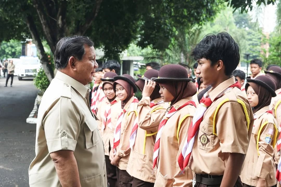 Presiden meninjau secara langsung Sekolah Rakyat Menengah Atas 10 Margaguna, yang pelaksanaannya telah dimulai oleh Kementerian Sosial.